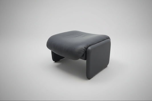 De Sede DS-2018 Lederhocker Designerhocker Stool Ottomane Schwarz-De Sede-JSFurniture