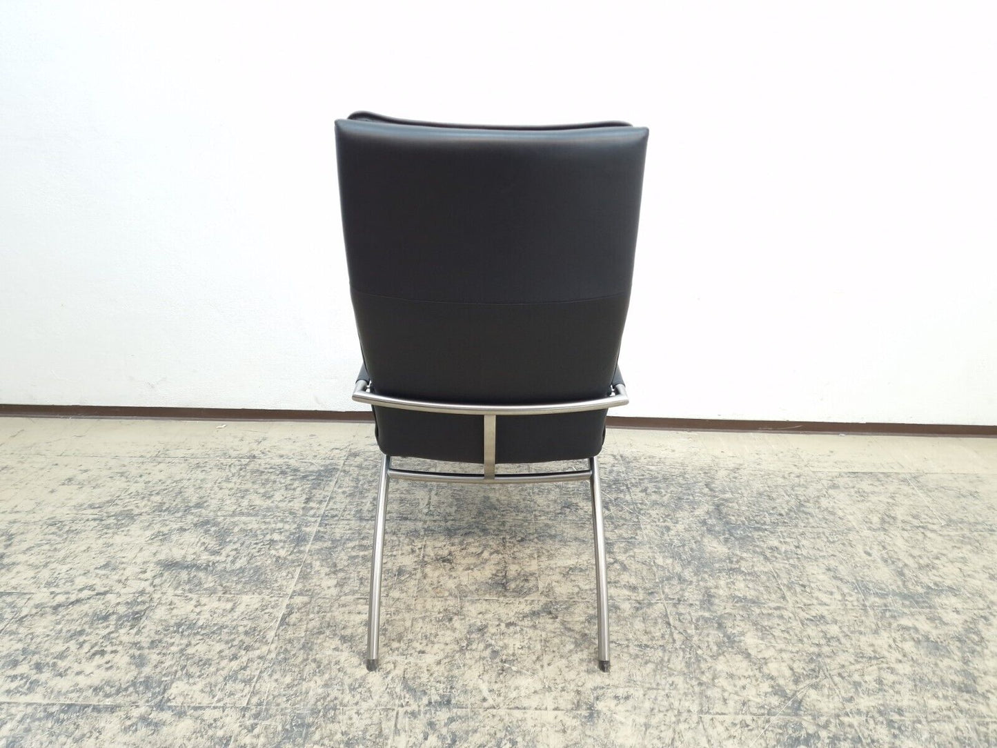 De Sede DS 270 Echtleder Sessel dunkelbraun inkl. Hocker Designersessel Chair-De Sede-JSFurniture