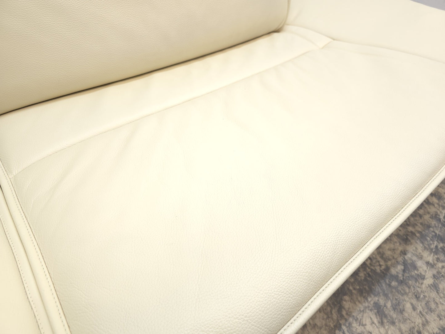 De Sede DS-450 Ledersofa Creme Funktionssofa Designer Sofa-De Sede-JSFurniture