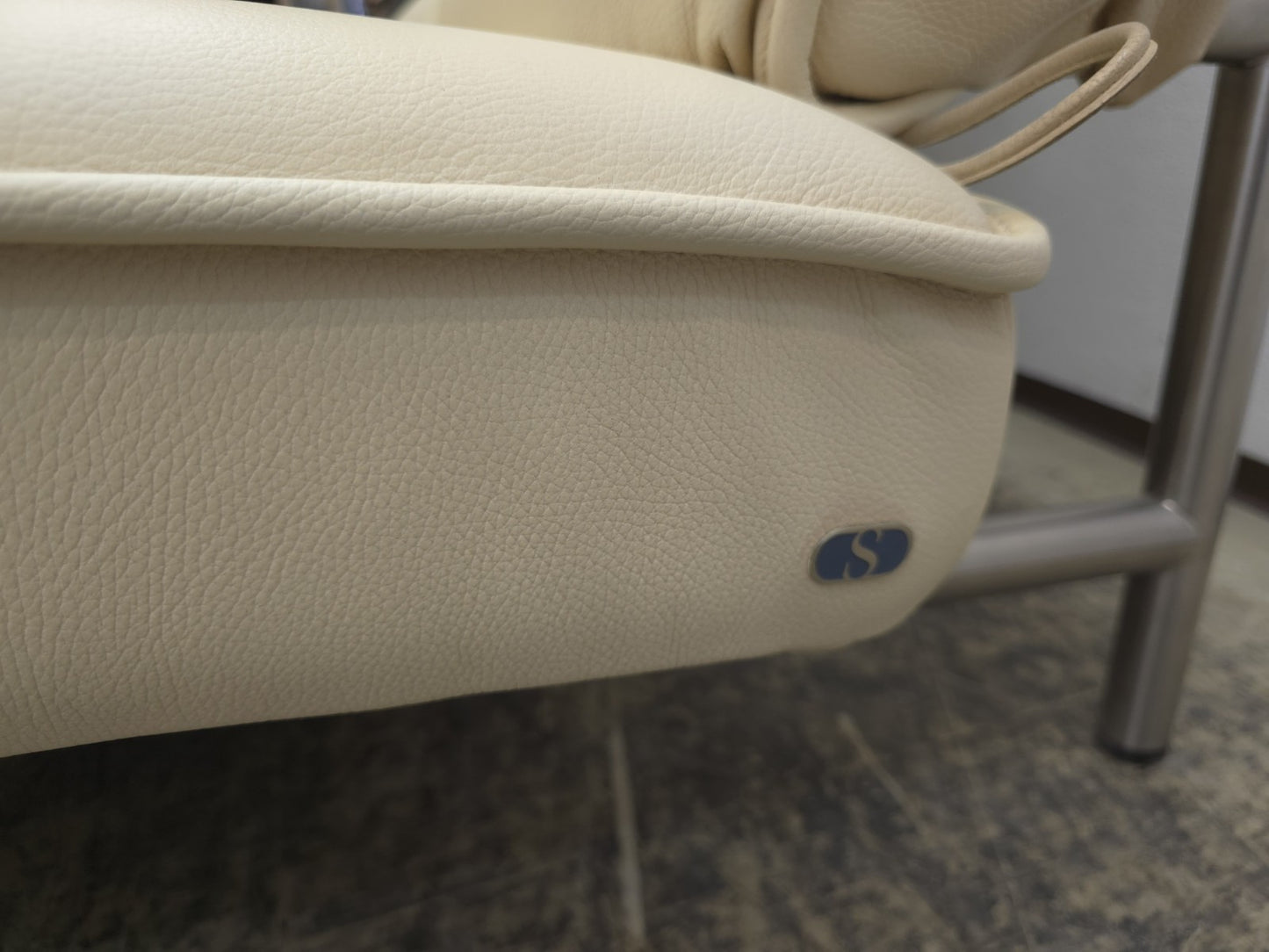 De Sede DS-450 Ledersofa Creme Funktionssofa Designer Sofa-De Sede-JSFurniture