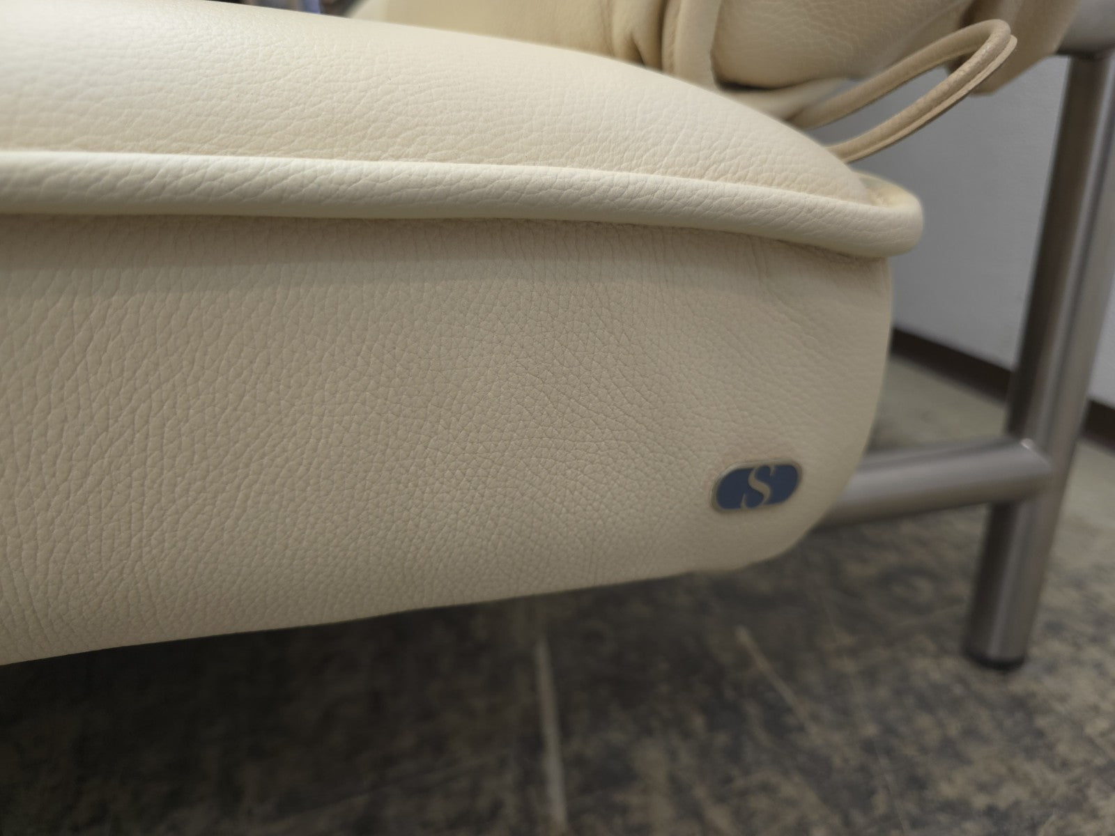 De Sede DS-450 Ledersofa Creme Funktionssofa Designer Sofa-De Sede-JSFurniture