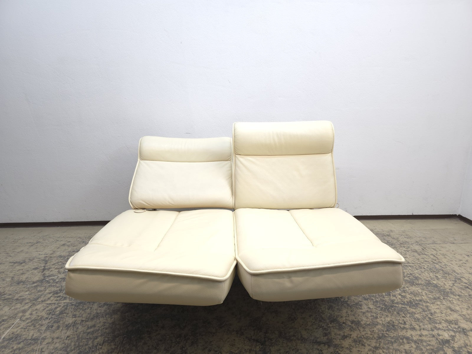 De Sede DS-450 Ledersofa Creme Funktionssofa Designer Sofa-De Sede-JSFurniture