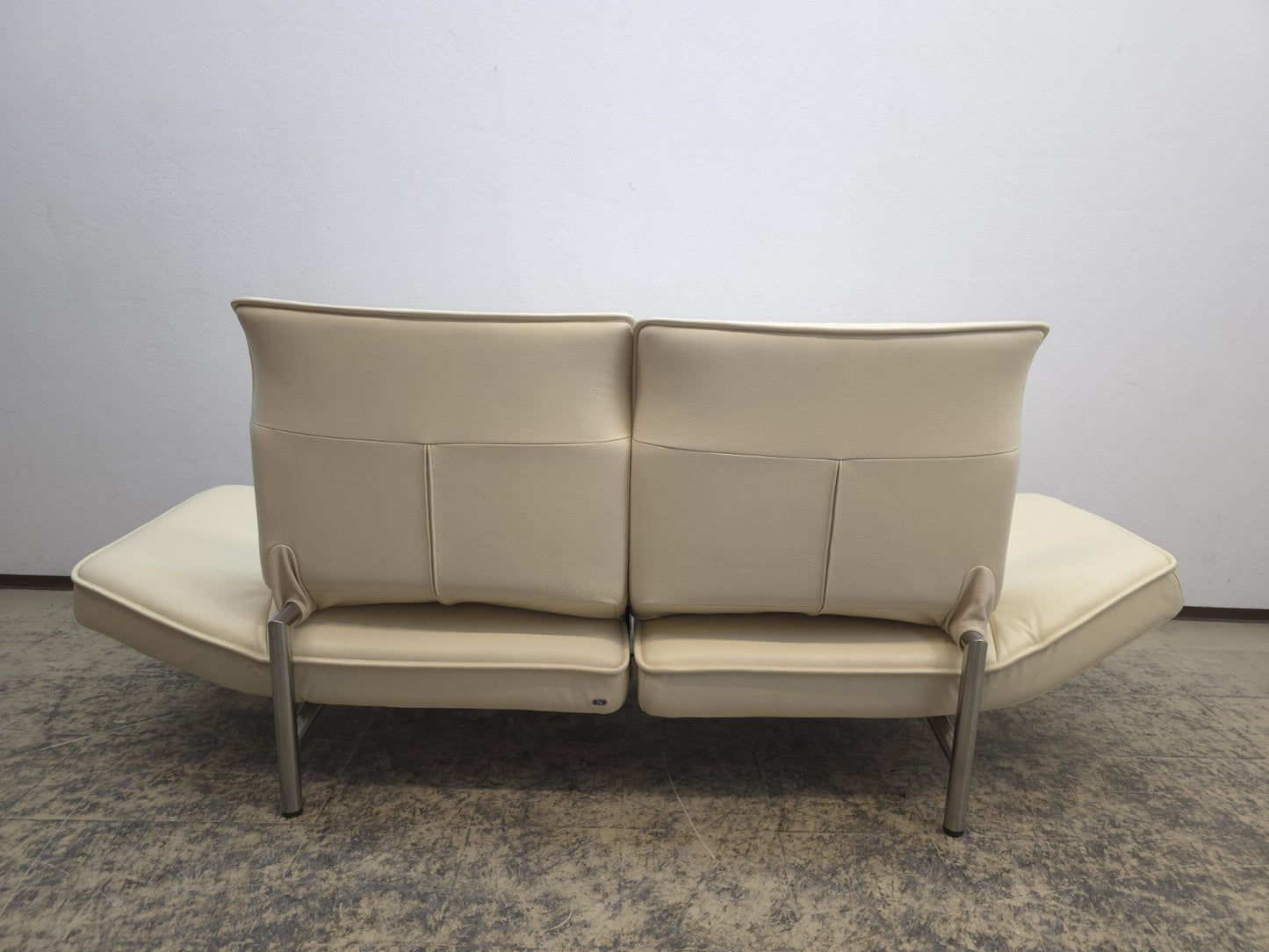 De Sede DS-450 Ledersofa Creme Funktionssofa Designer Sofa-De Sede-JSFurniture