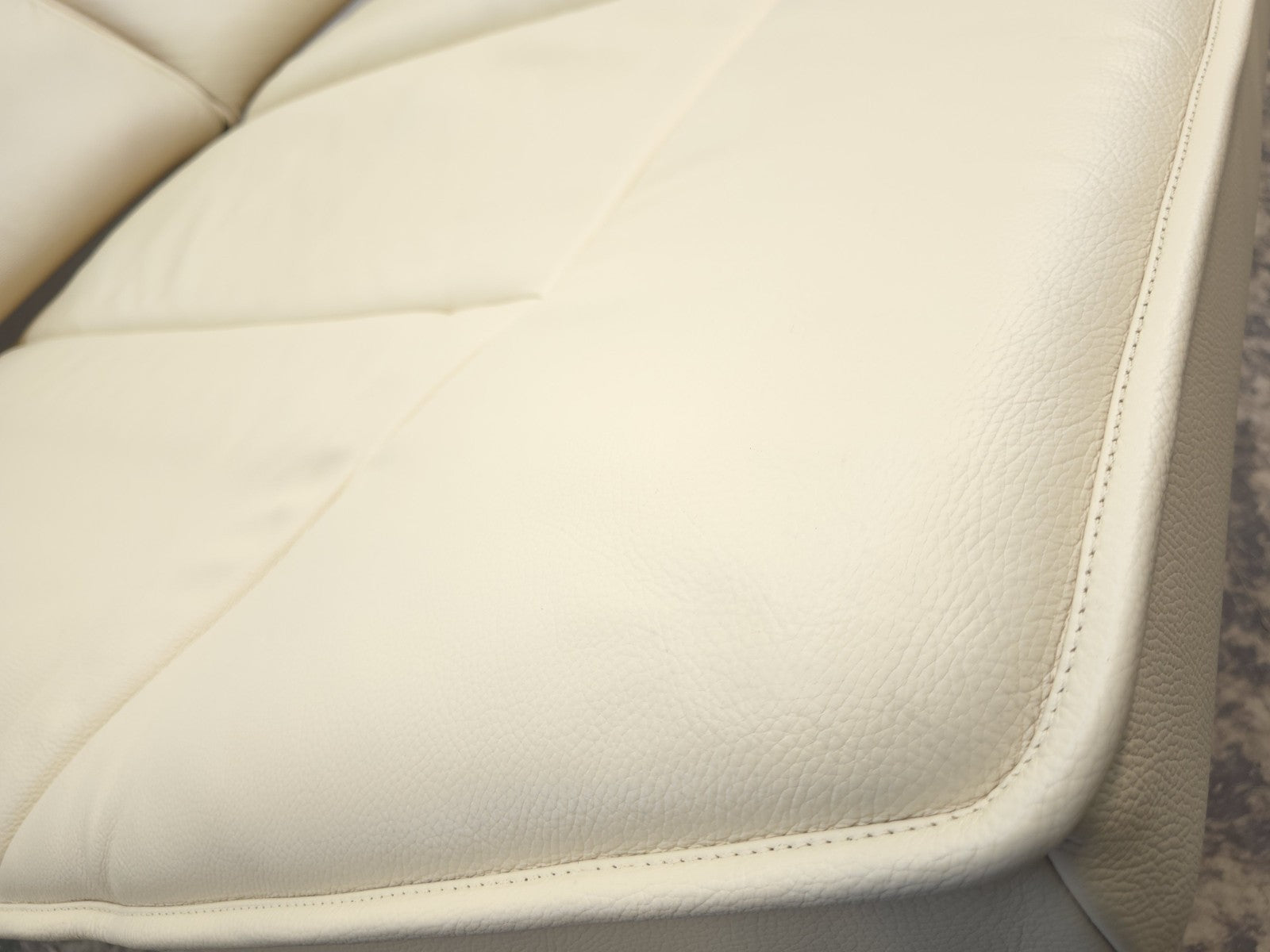 De Sede DS-450 Ledersofa Creme Funktionssofa Designer Sofa-De Sede-JSFurniture