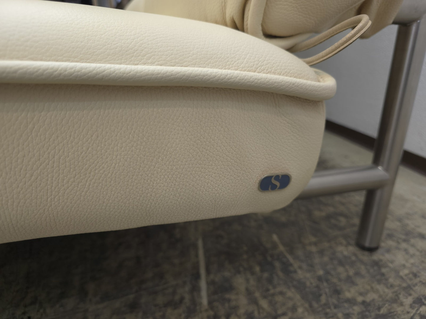 De Sede DS-450 Ledersofa Creme Funktionssofa Designer Sofa-De Sede-JSFurniture