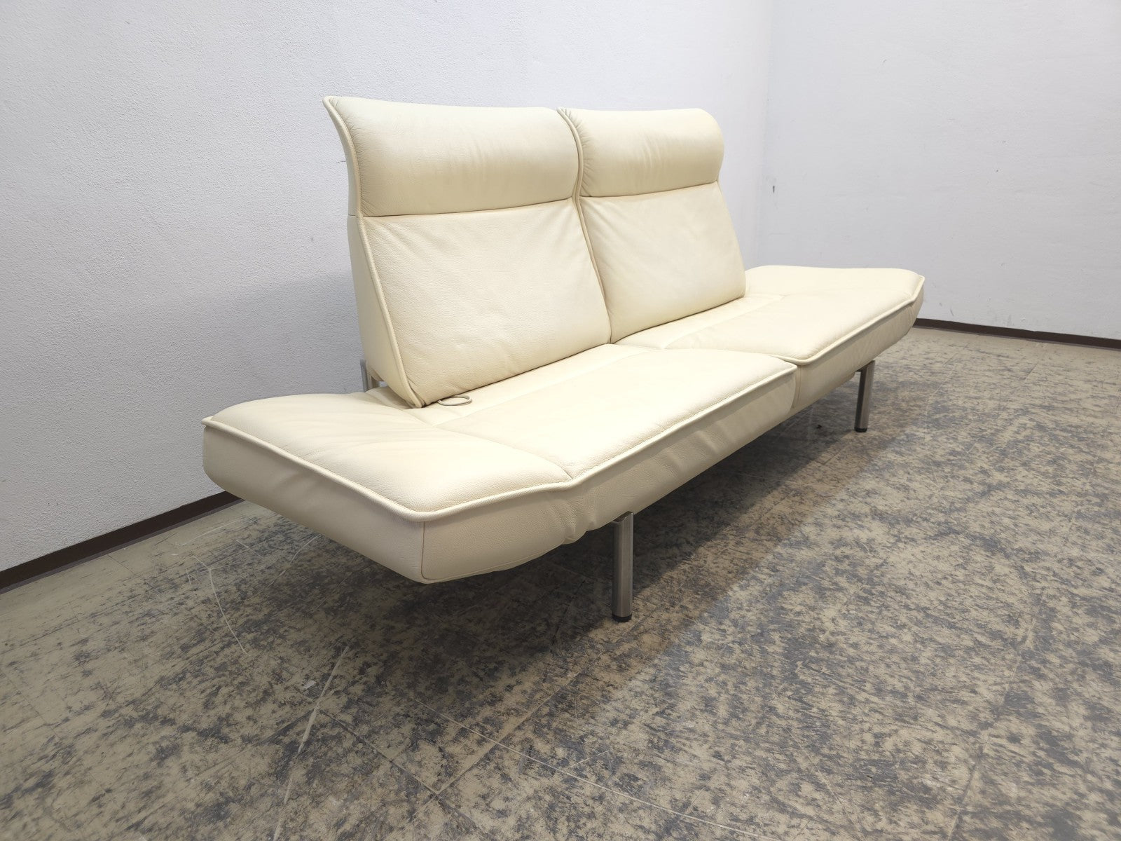De Sede DS-450 Ledersofa Creme Funktionssofa Designer Sofa-De Sede-JSFurniture
