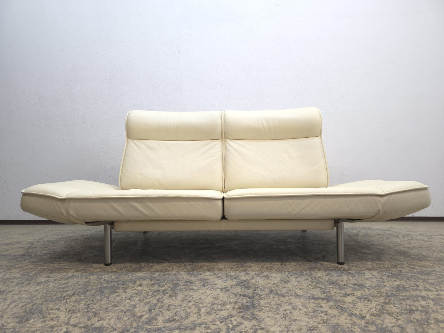 De Sede DS-450 Ledersofa Creme Funktionssofa Designer Sofa-De Sede-JSFurniture