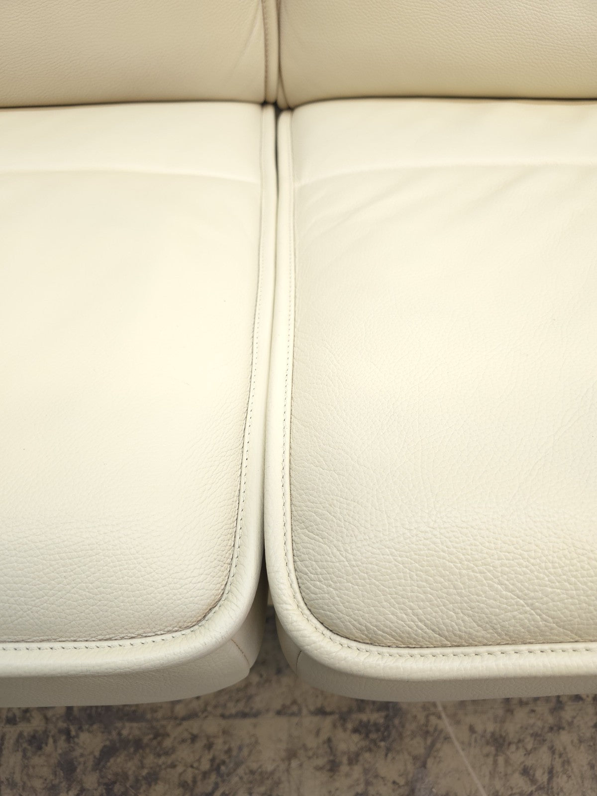 De Sede DS-450 Ledersofa Creme Funktionssofa Designer Sofa-De Sede-JSFurniture