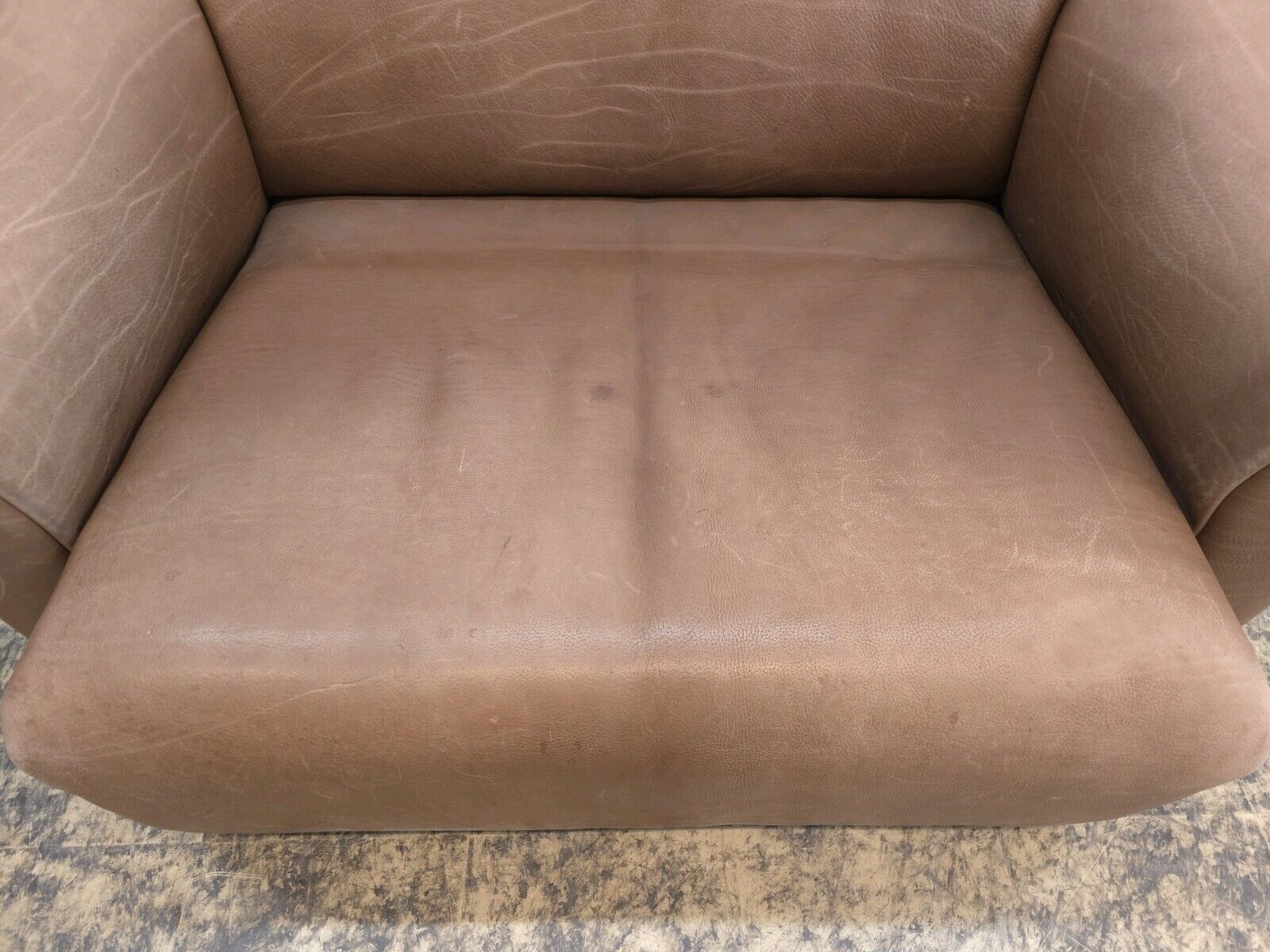 De Sede DS-47 Zweisitzer Leder Braun-De Sede-JSFurniture