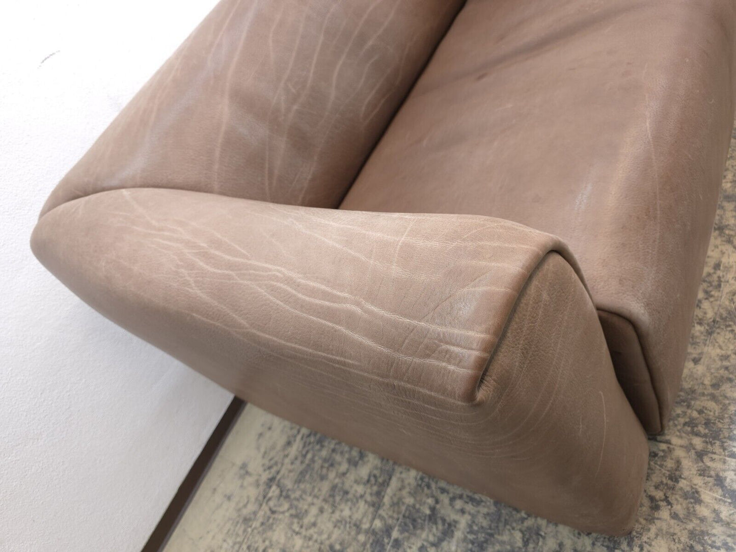 De Sede DS-47 Zweisitzer Leder Braun-De Sede-JSFurniture