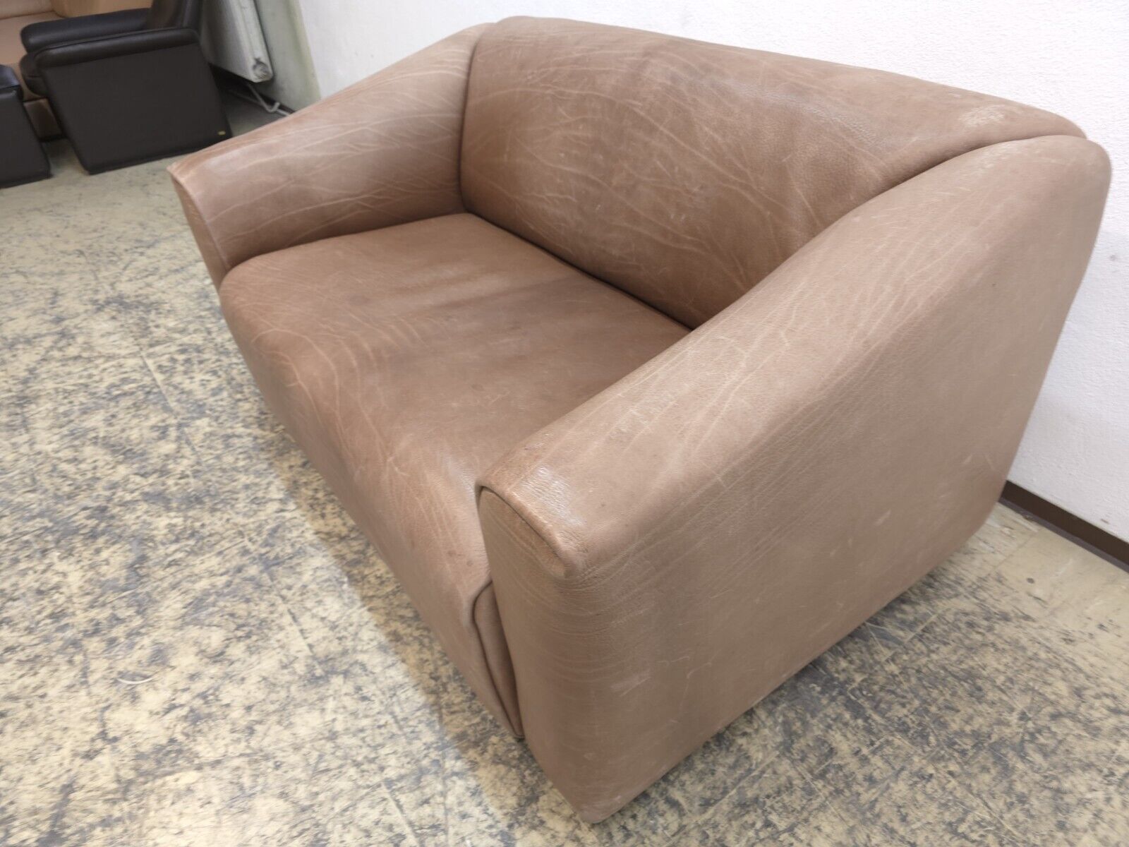 De Sede DS-47 Zweisitzer Leder Braun-De Sede-JSFurniture