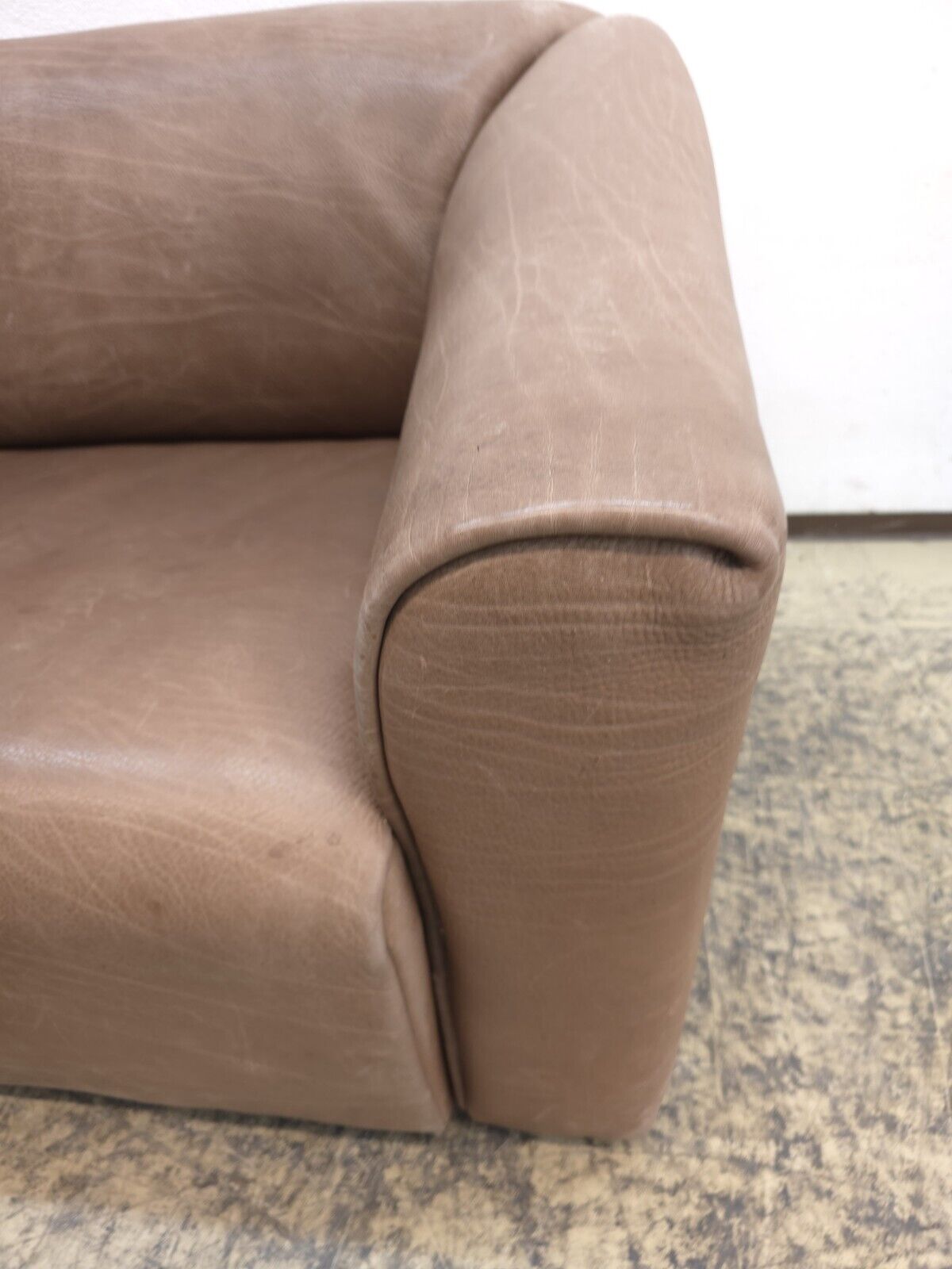 De Sede DS-47 Zweisitzer Leder Braun-De Sede-JSFurniture