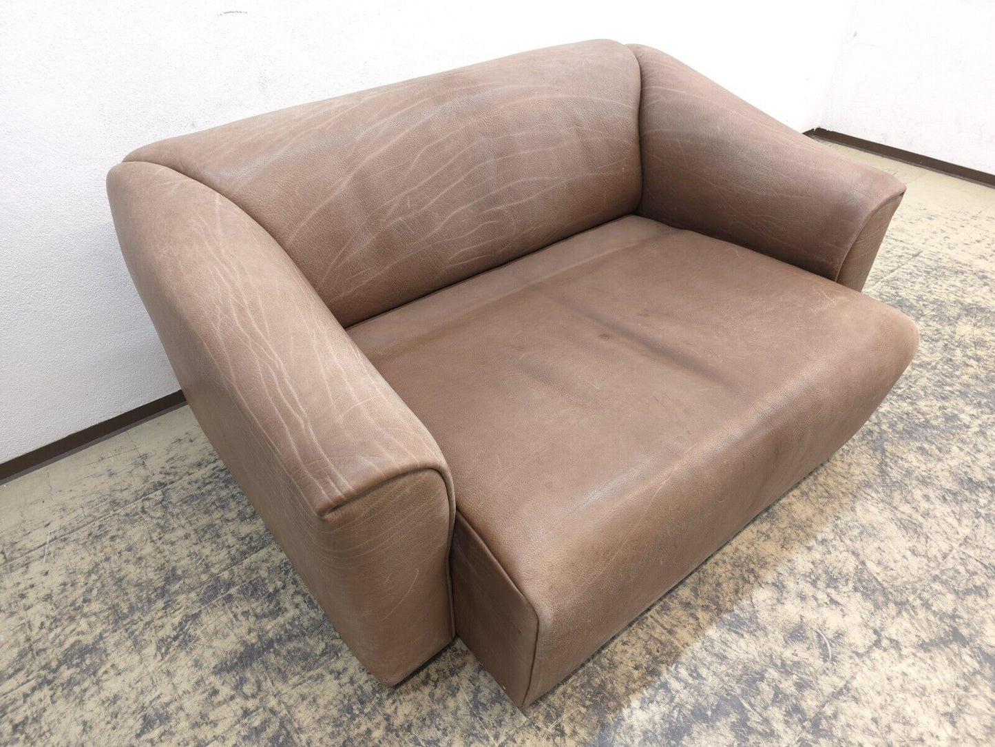 De Sede DS-47 Zweisitzer Leder Braun-De Sede-JSFurniture
