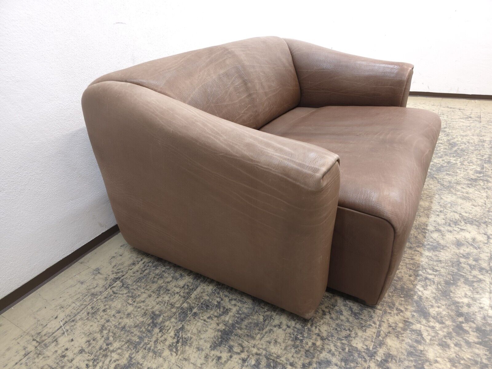 De Sede DS-47 Zweisitzer Leder Braun-De Sede-JSFurniture