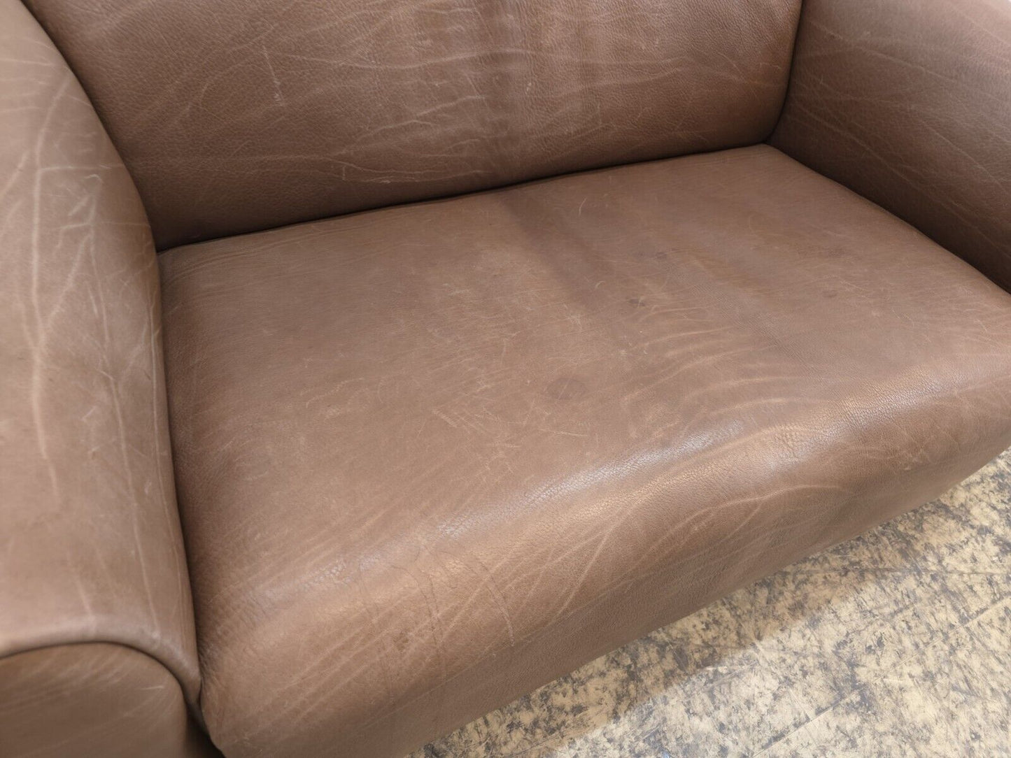 De Sede DS-47 Zweisitzer Leder Braun-De Sede-JSFurniture