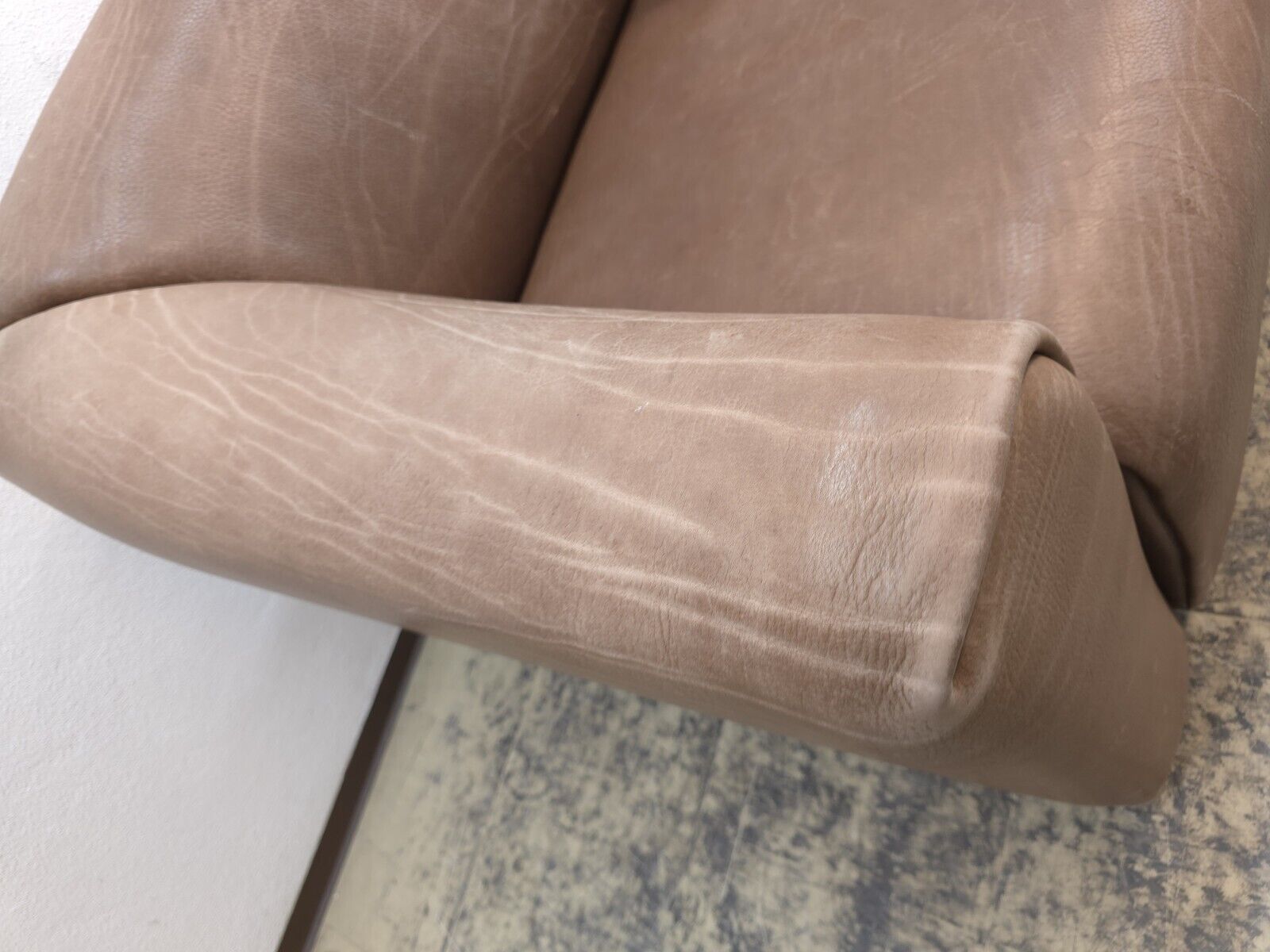 De Sede DS-47 Zweisitzer Leder Braun-De Sede-JSFurniture