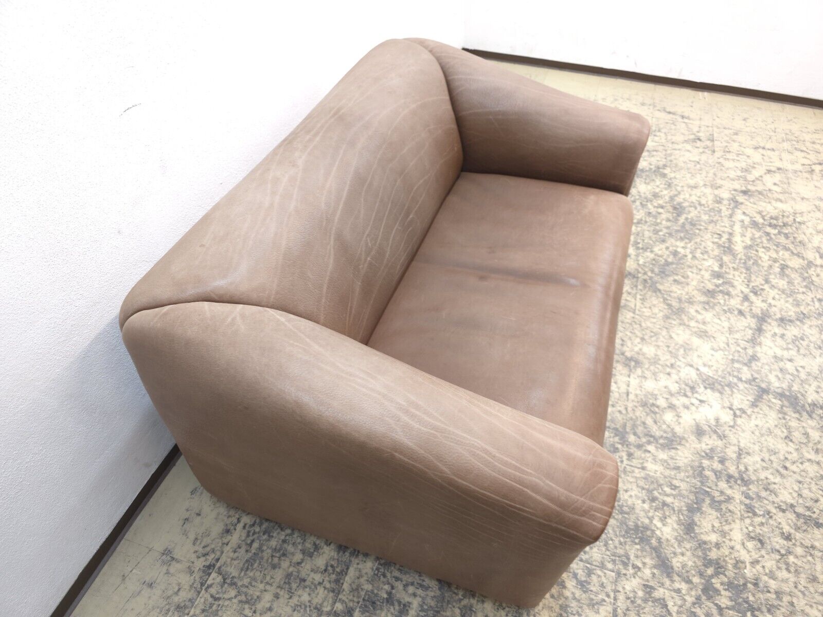 De Sede DS-47 Zweisitzer Leder Braun-De Sede-JSFurniture