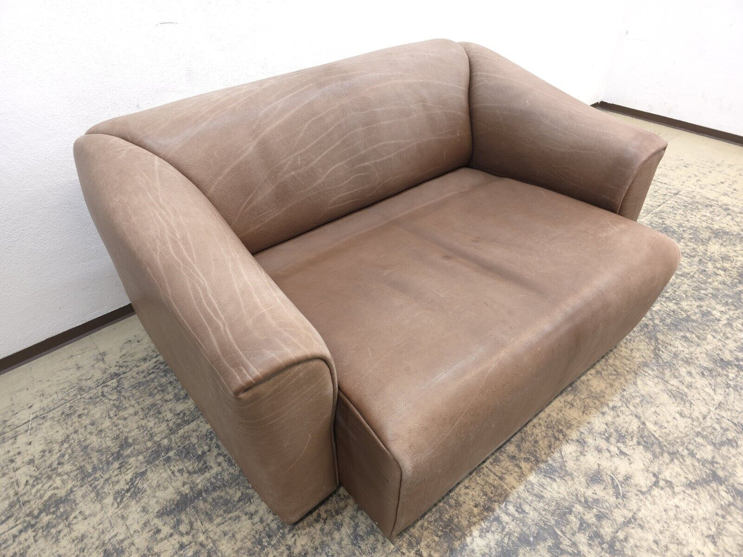 De Sede DS-47 Zweisitzer Leder Braun-De Sede-JSFurniture