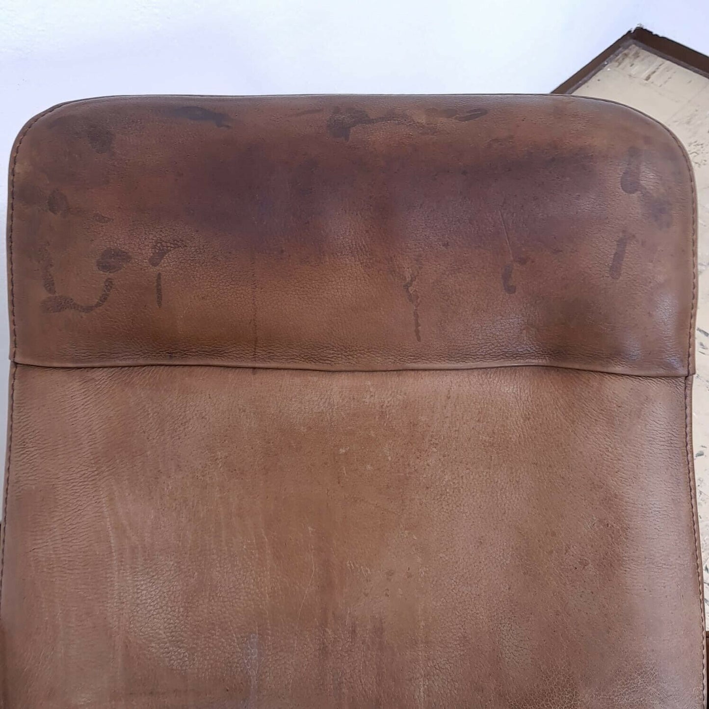 De Sede DS 50 Echtledersessel in cognac Relaxfunktion Funktion #13418-de Sede-JSFurniture