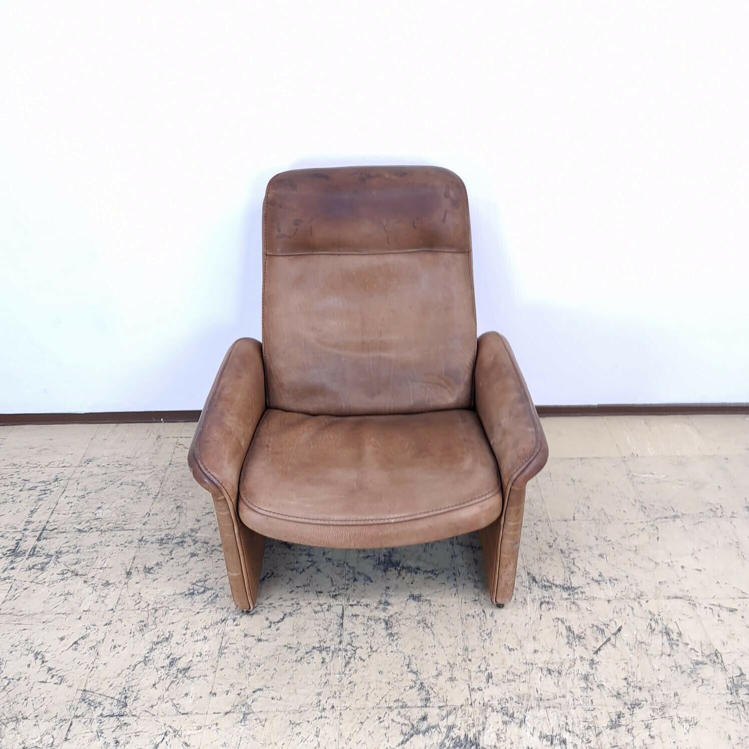 De Sede DS 50 Echtledersessel in cognac Relaxfunktion Funktion #13418-de Sede-JSFurniture