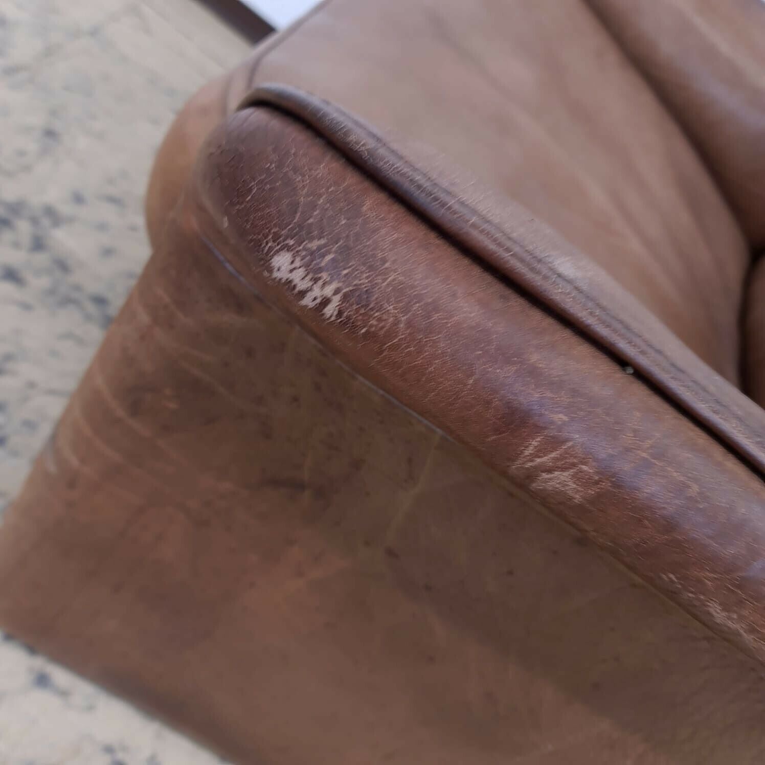 De Sede DS 50 Echtledersessel in cognac Relaxfunktion Funktion #13418-de Sede-JSFurniture