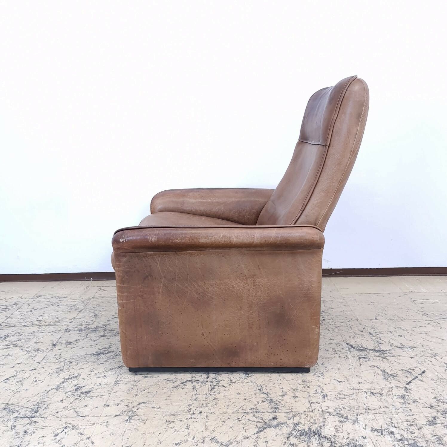 De Sede DS 50 Echtledersessel in cognac Relaxfunktion Funktion #13418-de Sede-JSFurniture