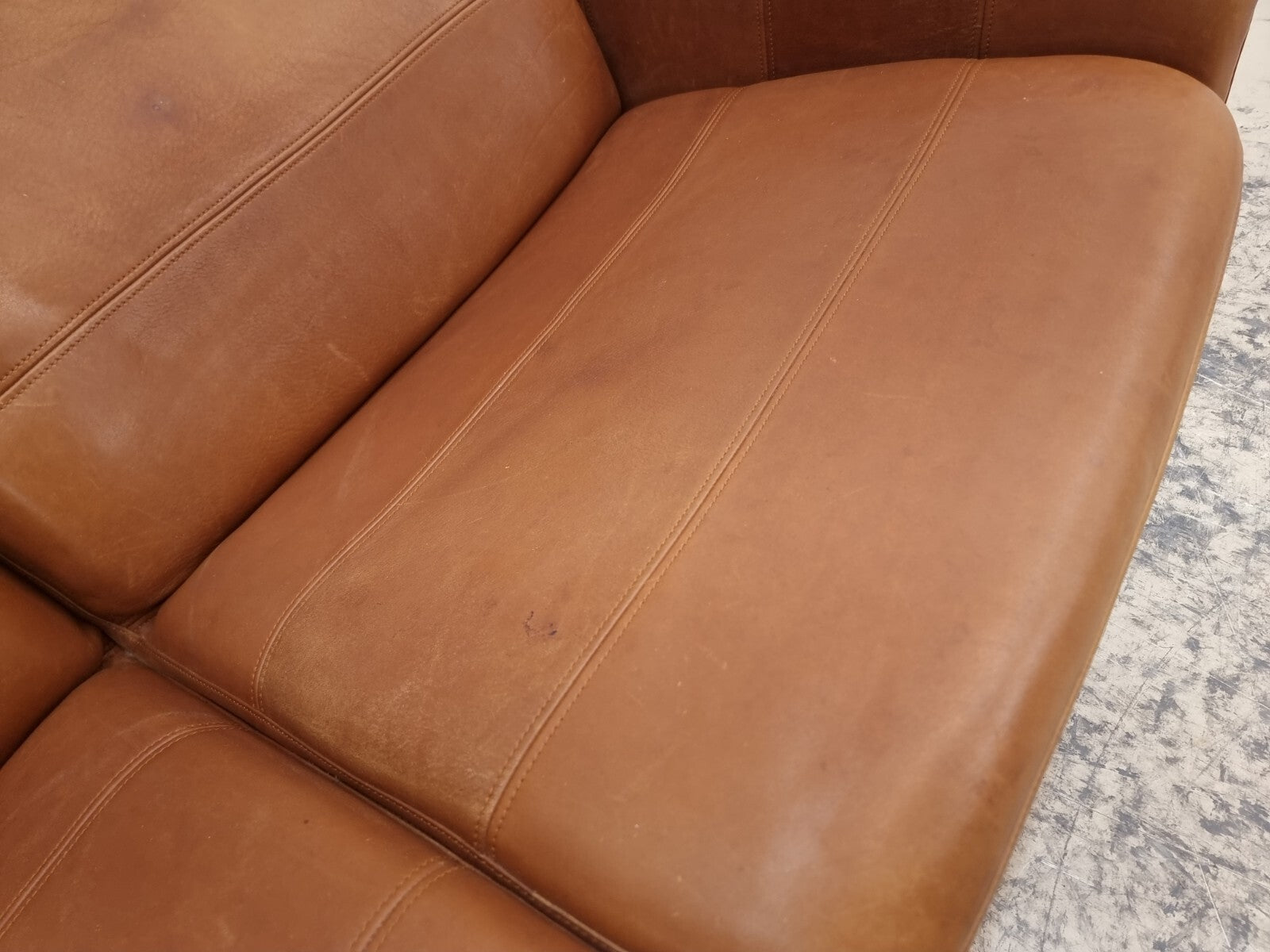 De Sede DS-50 Leder Sofa Braun 3-Sitzer Vintage Designer Schweiz-De Sede-JSFurniture