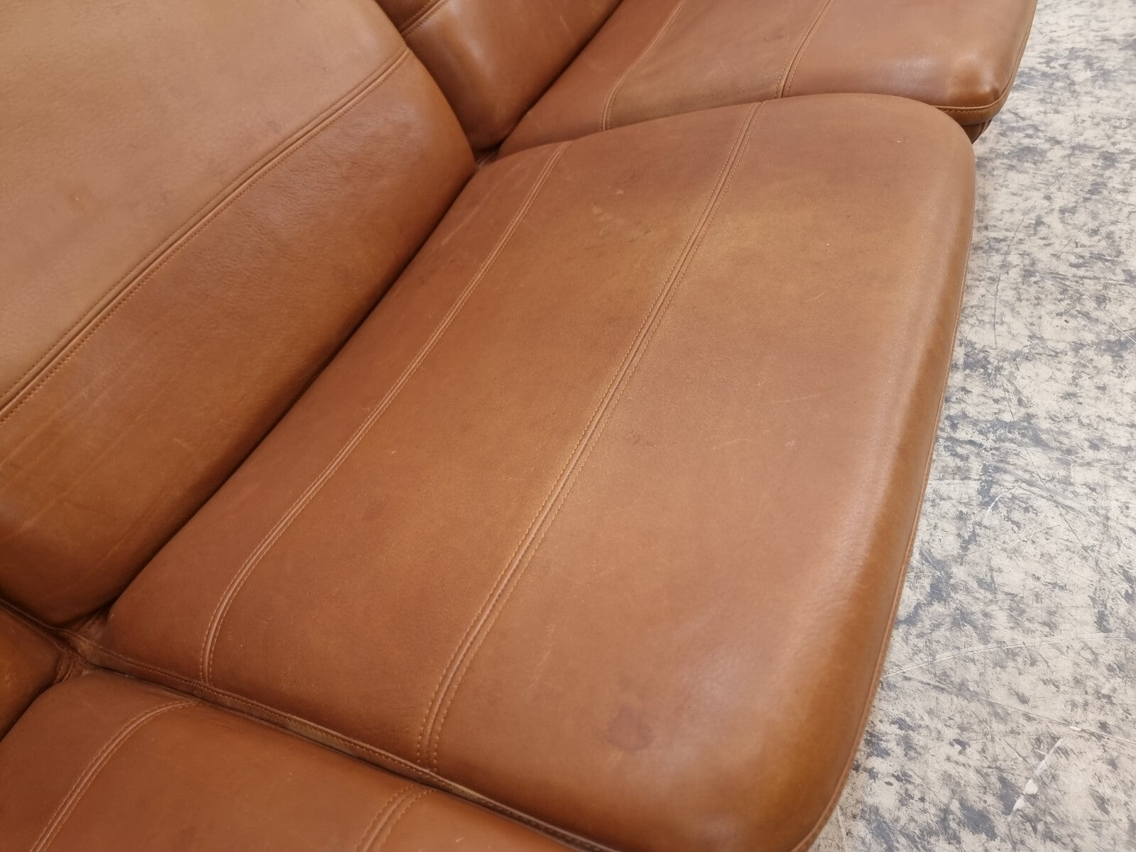 De Sede DS-50 Leder Sofa Braun 3-Sitzer Vintage Designer Schweiz-De Sede-JSFurniture