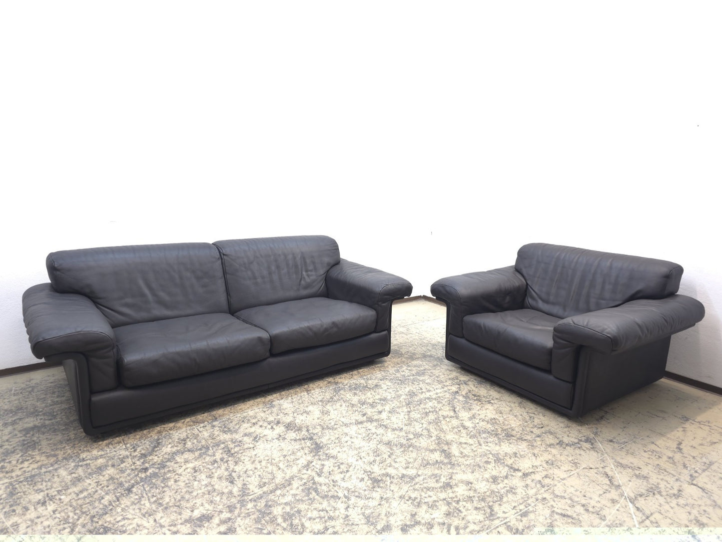De Sede DS-68 Braun Garnitur Sofa Sessel-De Sede-JSFurniture
