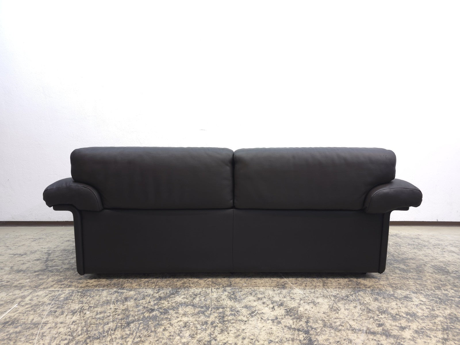 De Sede DS-68 Braun Ledersofa Couch Vintage Ledercouch-De Sede-JSFurniture