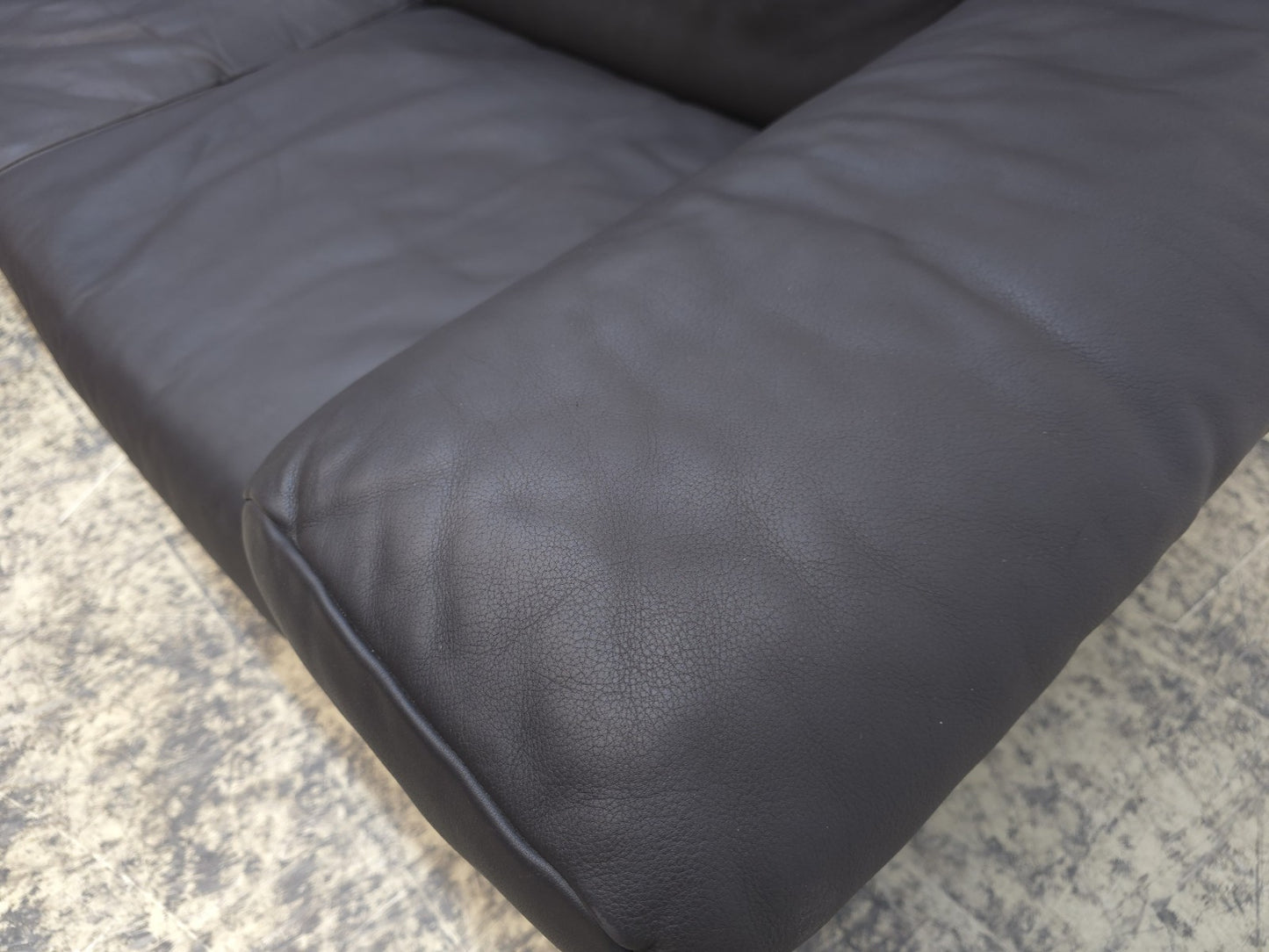 De Sede DS-68 Braun Ledersofa Couch Vintage Ledercouch-De Sede-JSFurniture