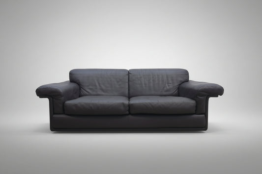 De Sede DS-68 Braun Ledersofa Couch Vintage Ledercouch-De Sede-JSFurniture