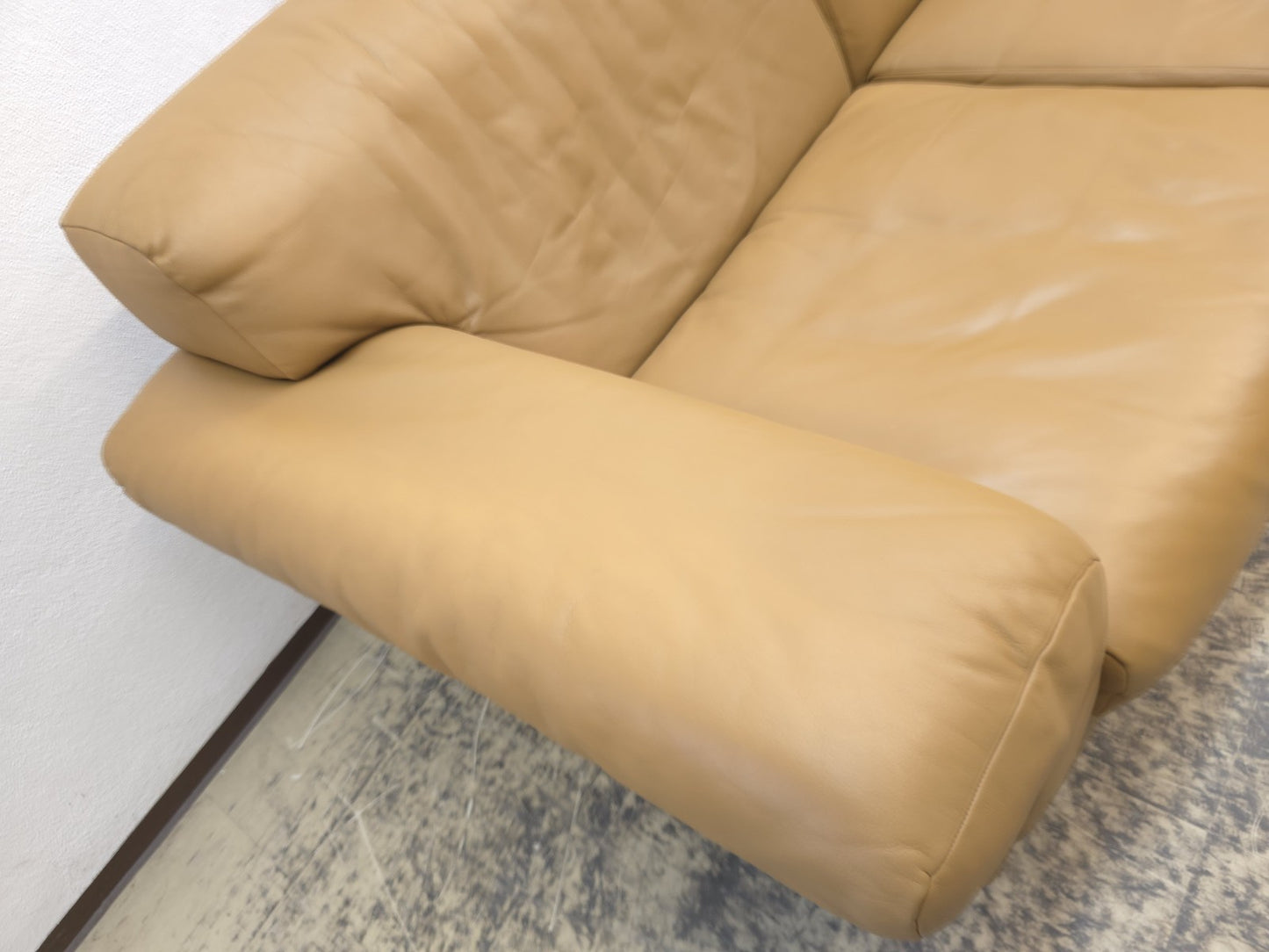 De Sede DS-68 Set Ledersofa Ledersessel Hocker-De Sede-JSFurniture