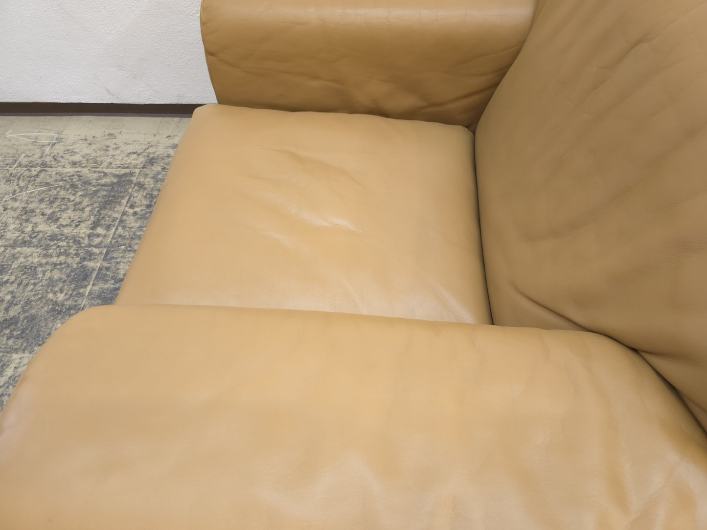 De Sede DS-68 Set Ledersofa Ledersessel Hocker-De Sede-JSFurniture