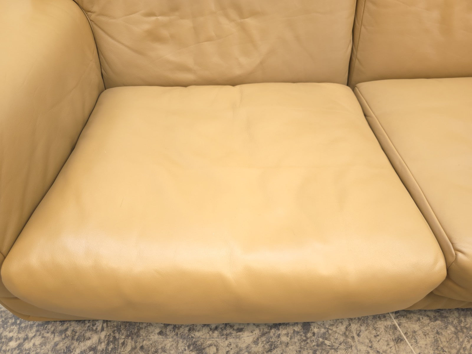 De Sede DS-68 Set Ledersofa Ledersessel Hocker-De Sede-JSFurniture