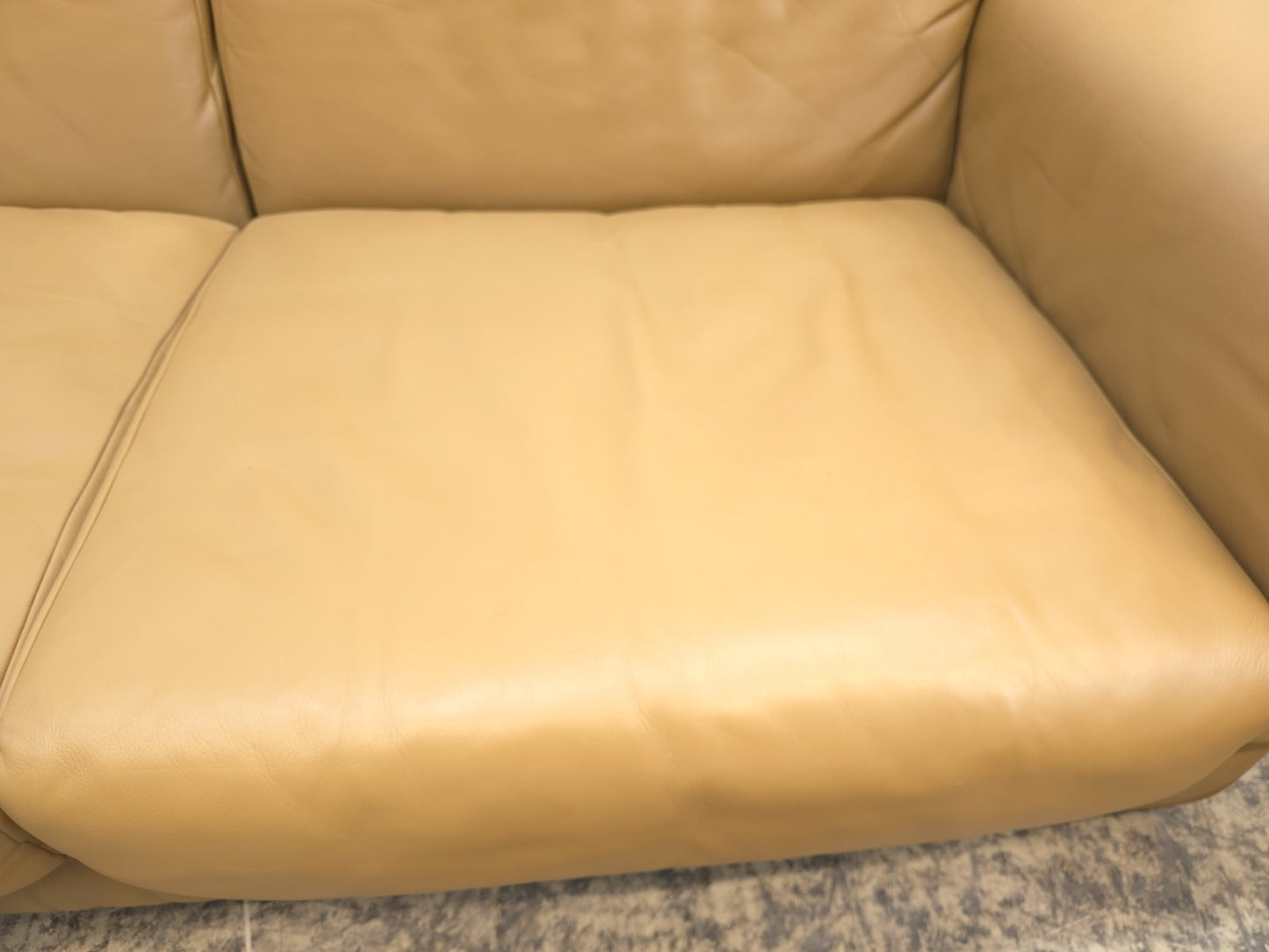 De Sede DS-68 Set Ledersofa Ledersessel Hocker-De Sede-JSFurniture