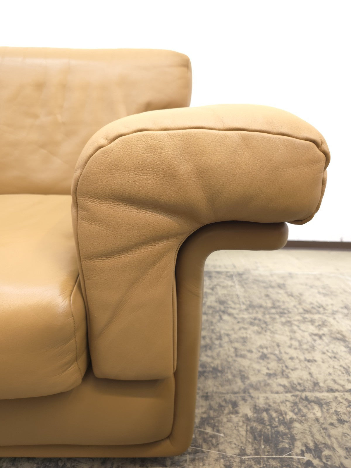 De Sede DS-68 Set Ledersofa Ledersessel Hocker-De Sede-JSFurniture