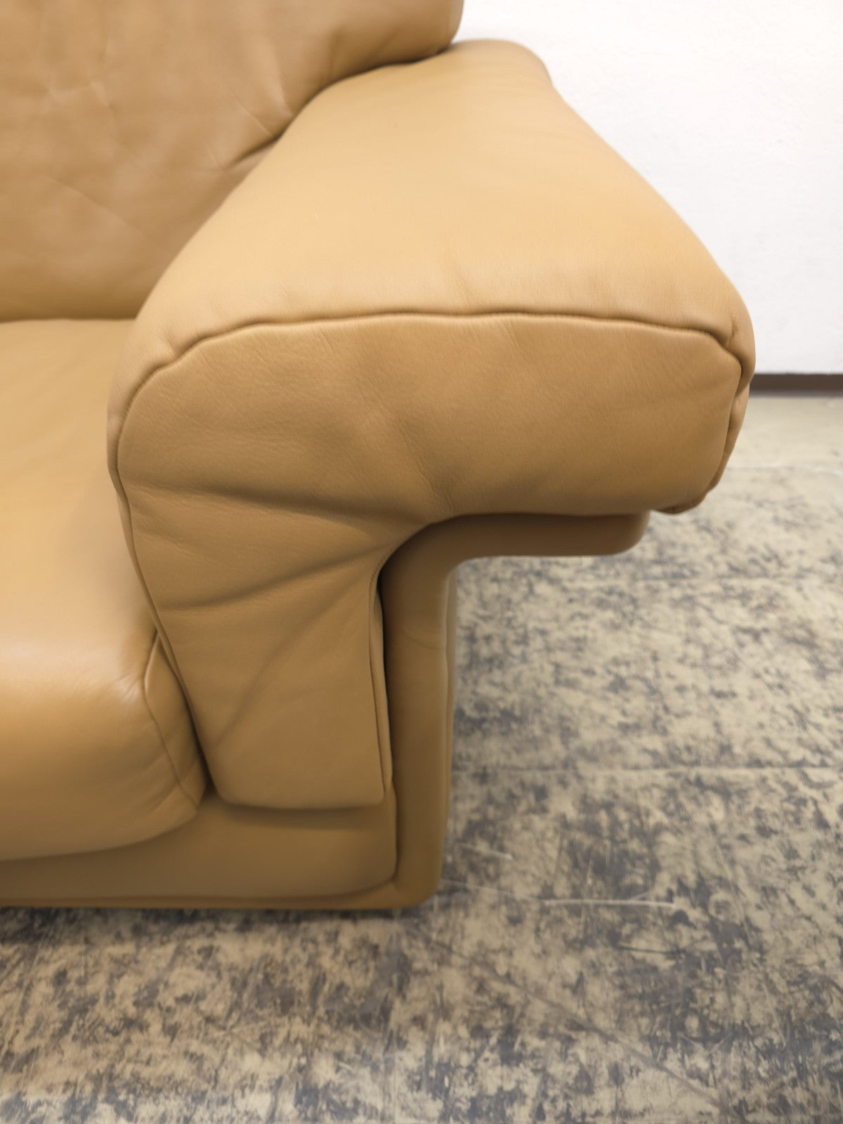 De Sede DS-68 Set Ledersofa Ledersessel Hocker-De Sede-JSFurniture