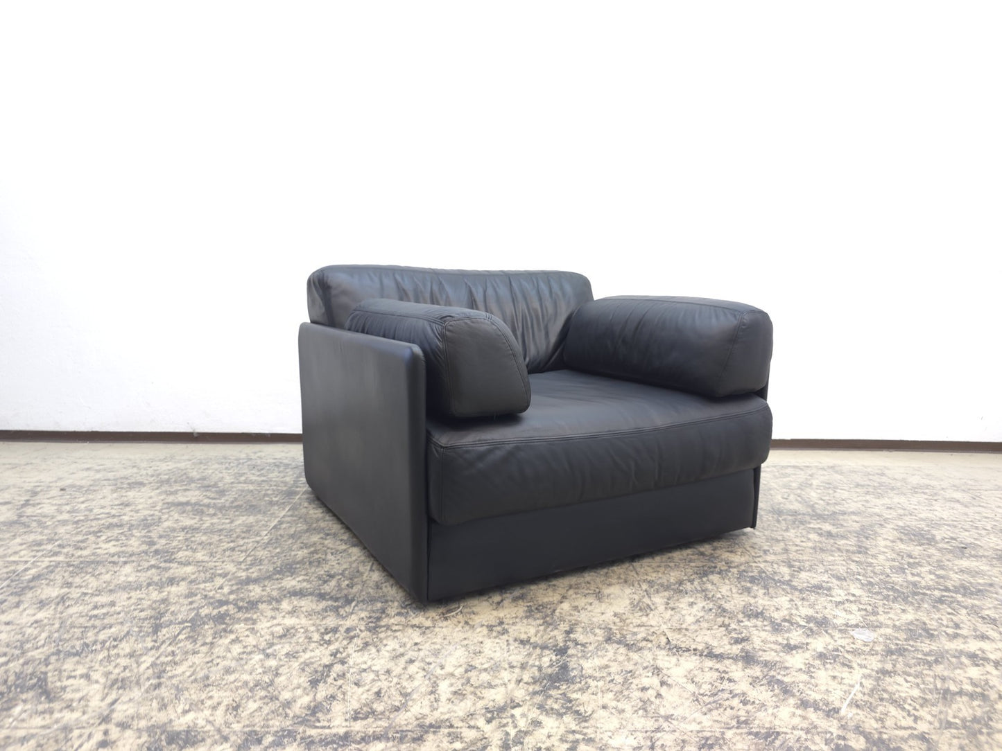 De Sede DS-76 Sessel Daybed Designersessel Lesersessel Sofa desede schwarz-De Sede-JSFurniture