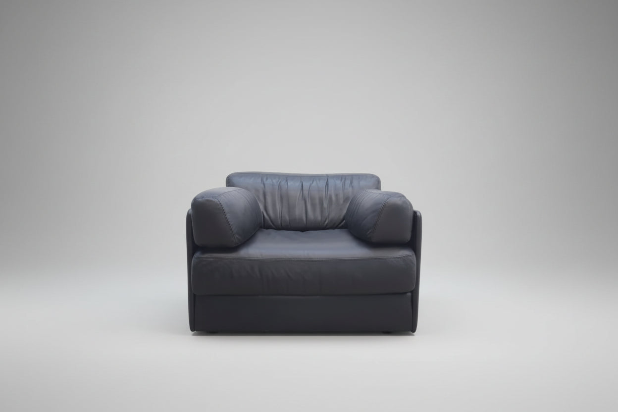 De Sede DS-76 Sessel Daybed Designersessel Lesersessel Sofa desede schwarz-De Sede-JSFurniture