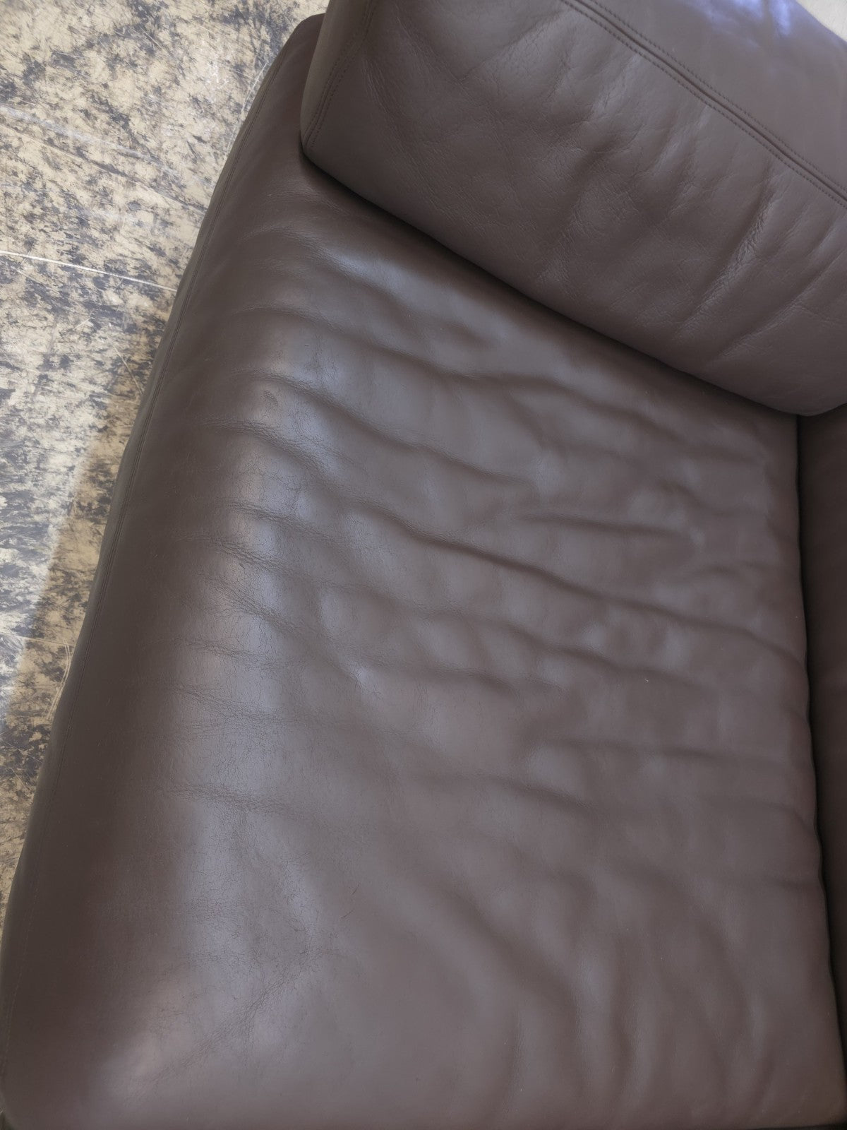 De Sede DS-77 Designersofa Daybed Braun-De Sede-JSFurniture