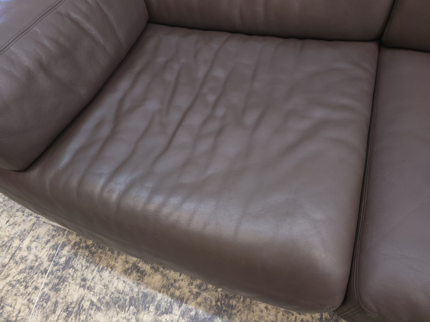 De Sede DS-77 Designersofa Daybed Braun-De Sede-JSFurniture