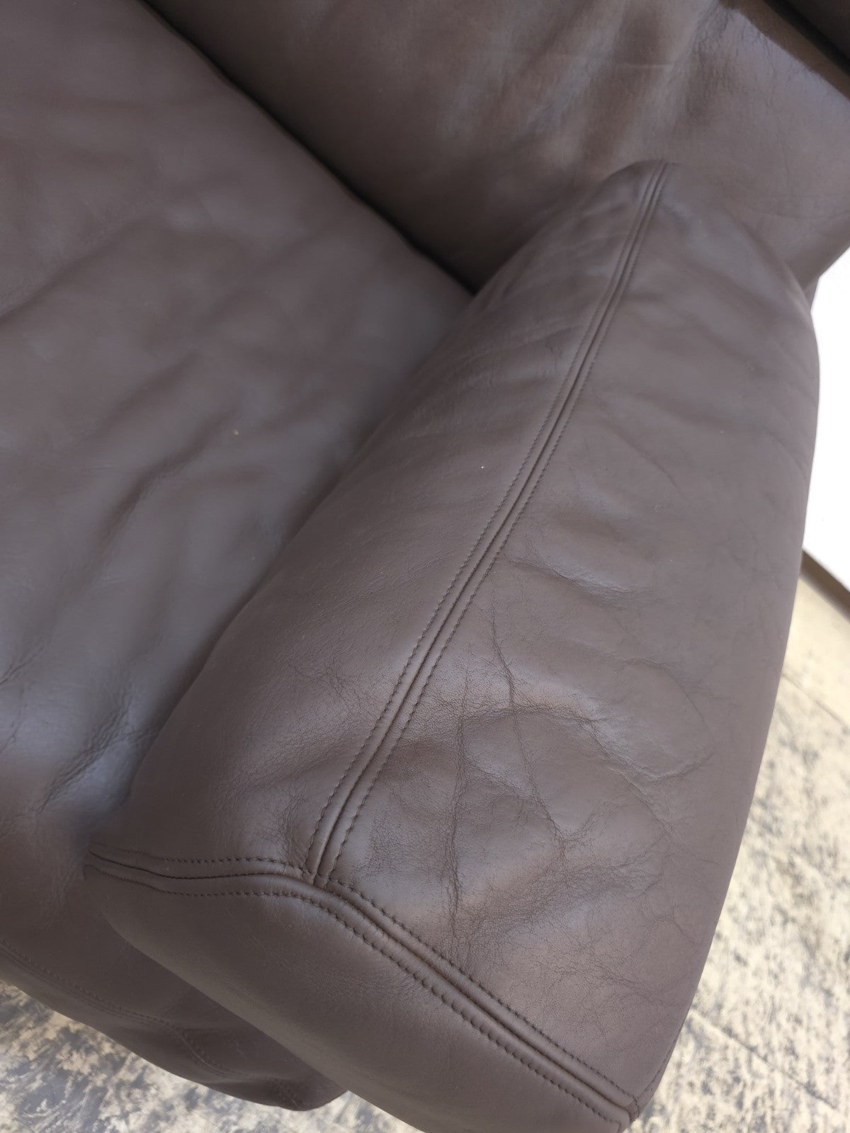 De Sede DS-77 Designersofa Daybed Braun-De Sede-JSFurniture