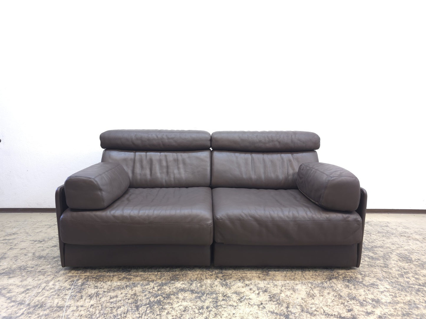 De Sede DS-77 Set Designersofa Daybed Braun-De Sede-JSFurniture