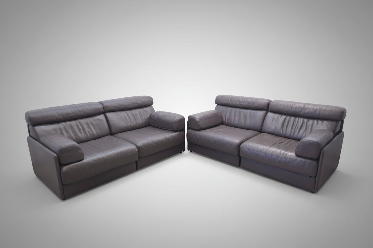 De Sede DS-77 Set Designersofa Daybed Braun-De Sede-JSFurniture