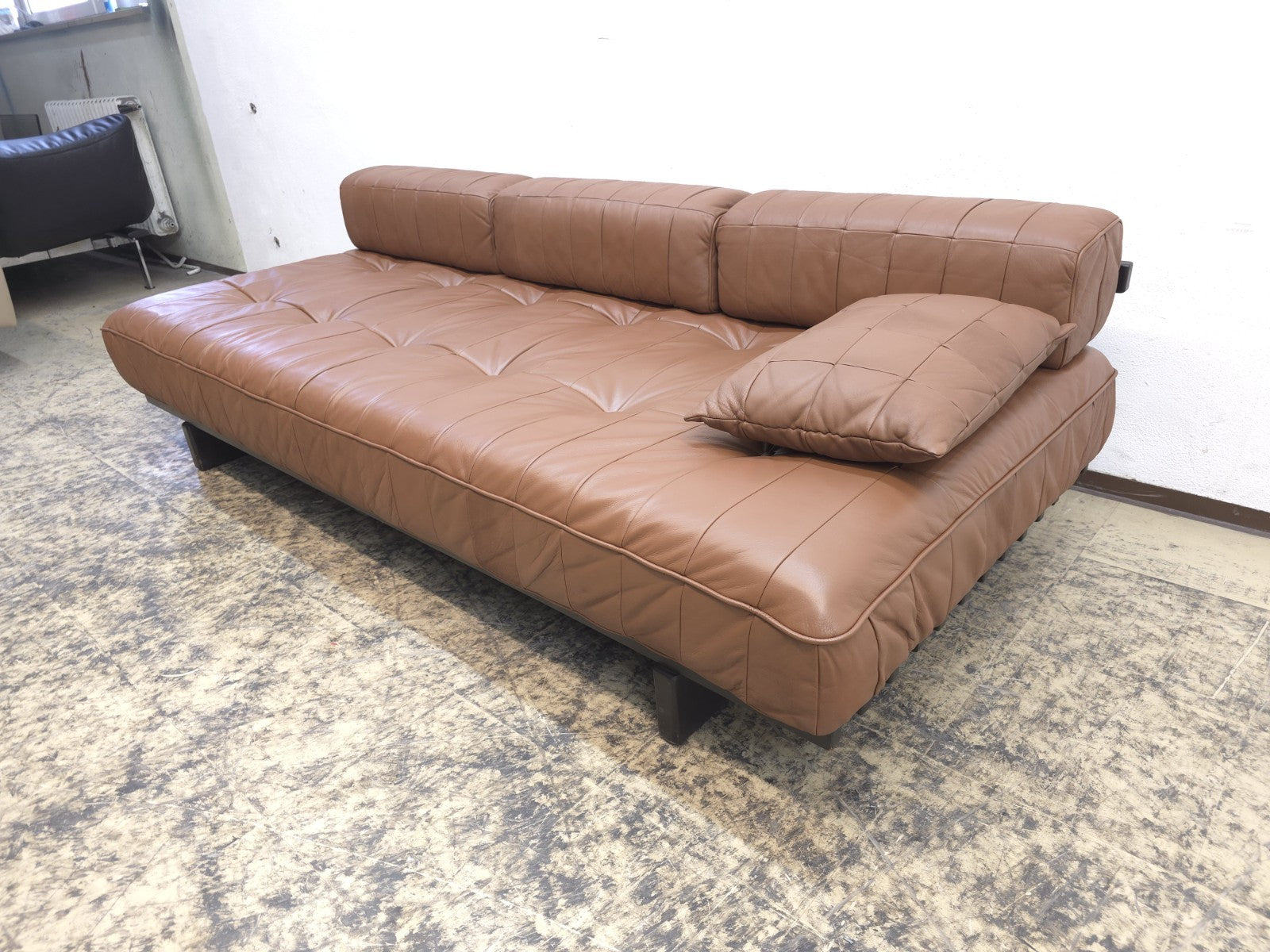De Sede DS-80 Daybed Patchwork Leather Vintage Sofa – Switzerland 1970s-De Sede-JSFurniture