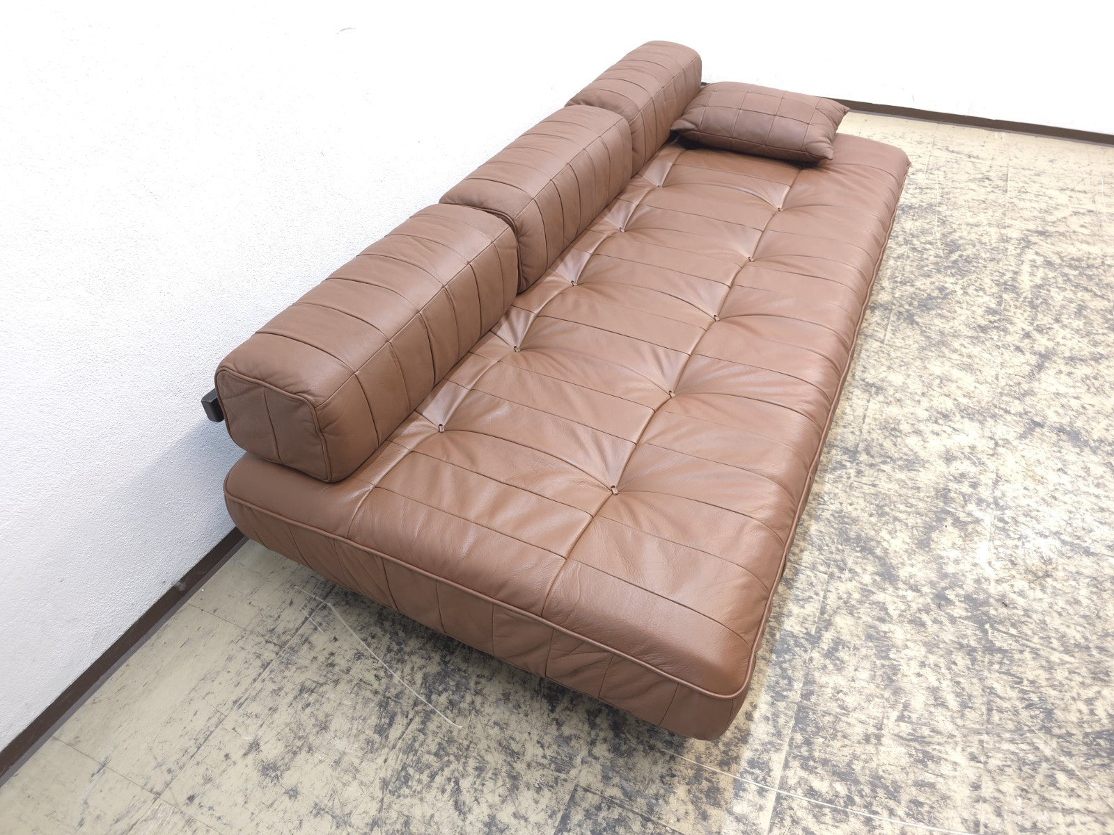 De Sede DS-80 Daybed Patchwork Leather Vintage Sofa – Switzerland 1970s-De Sede-JSFurniture