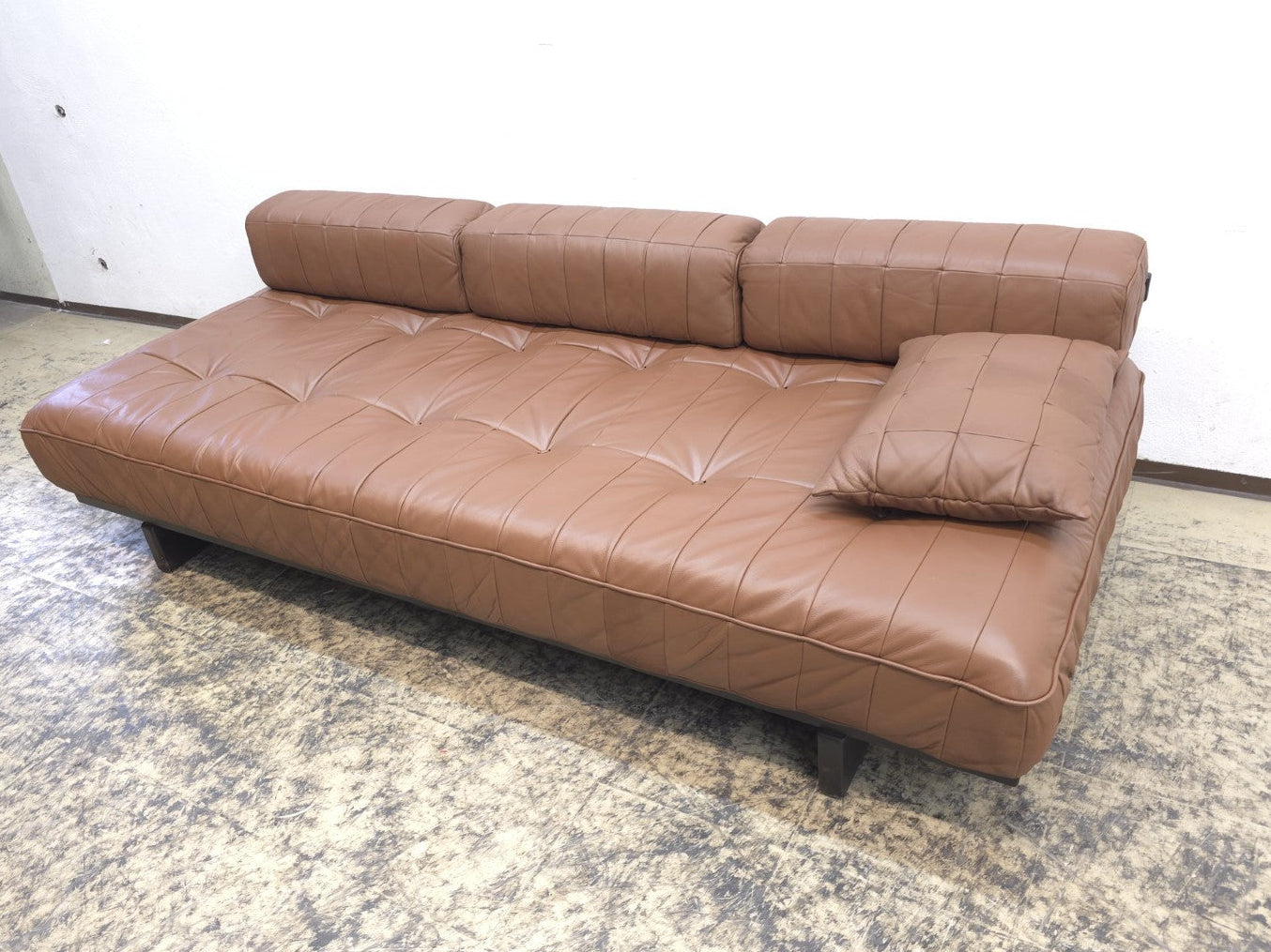 De Sede DS-80 Daybed Patchwork Leather Vintage Sofa – Switzerland 1970s-De Sede-JSFurniture