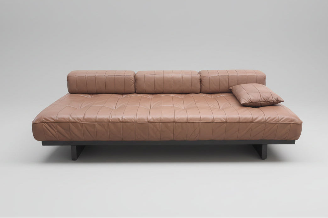 De Sede DS-80 Daybed Patchwork Leather Vintage Sofa – Switzerland 1970s-De Sede-JSFurniture