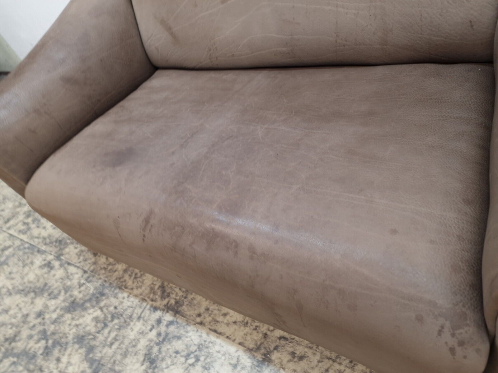 De Sede DS ds 47 Designersofa Ledersofa Desede Neckleder Dickes LederCouch #0361-De Sede-JSFurniture